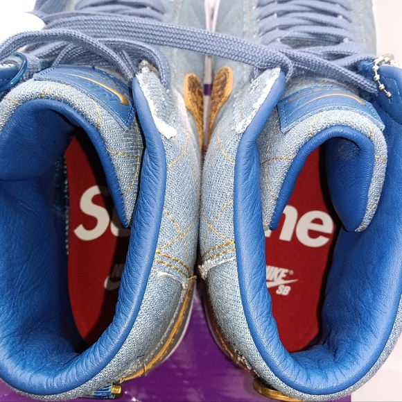 NEW Supreme x Nike SB Denim and Snakeskin Blazers - Picture 4 of 9